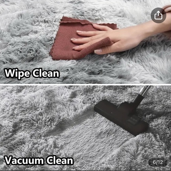 Luxurious Fluffy Shag Rug Ultra Soft, Plush,Fuzzy and Durable Modern Home Decor - Picture 9 of 13